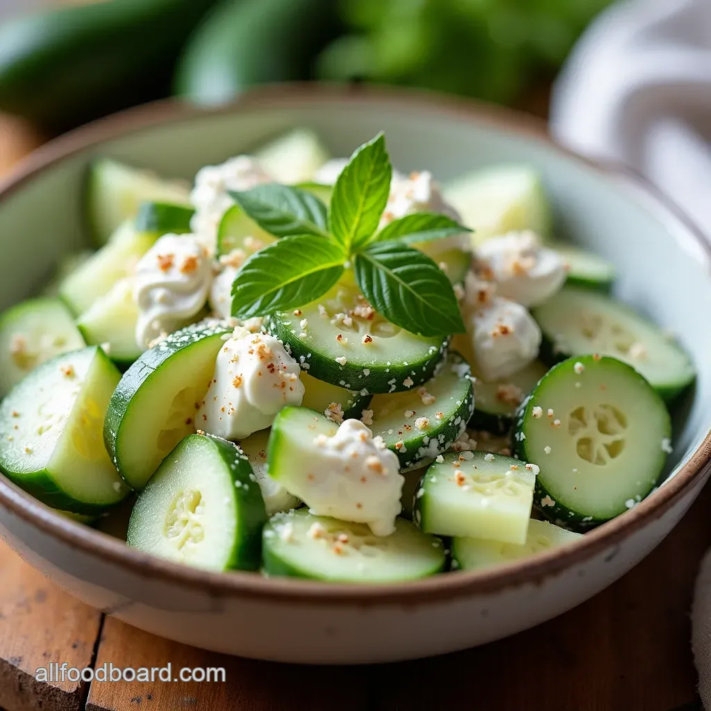 Unlock Crispness: The Secret to Perfect Creamy Cucumber Salad